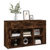 vidaXL Sideboard Räuchereiche 100x30x59,5 cm Holzwerkstoff