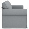 vidaXL Sofa Hellgrau Gesamtabmessungen: 215 x 82 x 80 cm (B x T x H)