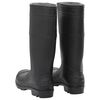 vidaXL Gummistiefel Schwarz Gr&ouml;&szlig;e 46 PVC