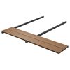 vidaXL Terrassendiele 6 stk. Teak WPC