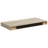 vidaXL Schwebendes Wandregal Eichefarben 50x23x3,8 cm MDF