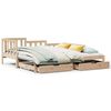vidaXL Tagesbett Ausziehbar mit Schubladen ohne Matratze 90x200 cm