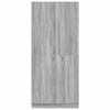 vidaXL Kleiderschrank Grau Sonoma 80x52x180 cm Holzwerkstoff