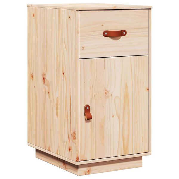 vidaXL Schreibtisch-Schrank 40x50x75 cm Massivholz Kiefer
