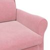 vidaXL Sessel Rosa 76 x 94 x 102 cm Samt