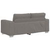 vidaXL Zweisitzer-Sofa Hellgrau 180x77x82 cm Cordstoff