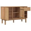 vidaXL Sideboard OTTA 114x43x73,5 cm Massivholz Kiefer