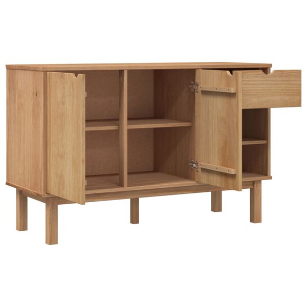 vidaXL Sideboard OTTA 114x43x73,5 cm Massivholz Kiefer