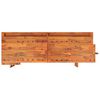 vidaXL Werkbank mit Schubladen Schraubstöcken 192x62x83 cm Akazienholz