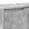 vidaXL Badezimmerwaschbecken-Schrank Beton Grau 60 x 30 x 60 cm