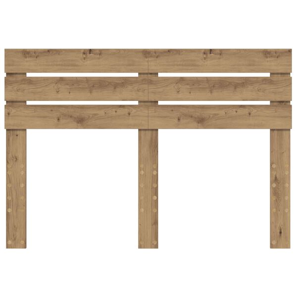 vidaXL Kopfteil Artisan-Eiche 160 cm Holzwerkstoff