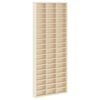 vidaXL Wanddisplay-Case mit Regal Beige 30 x 4,5 x 75 cm Holzwerkstoff