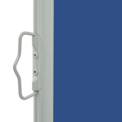 vidaXL Ausziehbare Seitenmarkise 160x300 cm Blau