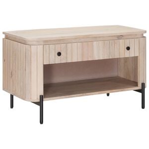 vidaXL Schuhbank mit Schubladen mit Regal mit Speicher 85 x 37 x 48 cm