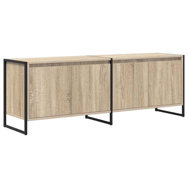 vidaXL TV-Schr&auml;nk Sonoma 140 x 36 x 49,5 cm Holzwerkstoff