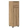 vidaXL Badezimmerschrank Artisan-Eiche 30,5 x 30 x 101 cm