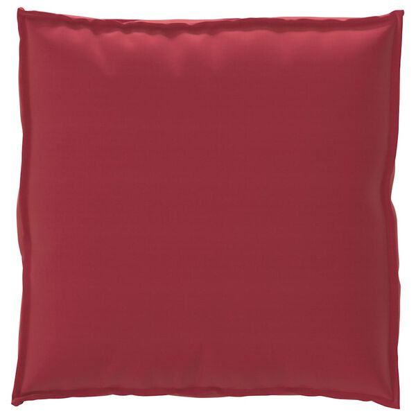 vidaXL Palettenkissenset 2 pcs Weinrot Oxford-Stoff