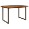 vidaXL Live Edge Esstisch 90 x 55 x 75 cm Massivholz Akazie