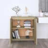 vidaXL Sideboard Sonoma-Eiche 70x41x75 cm Holzwerkstoff