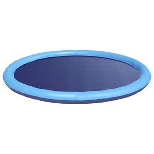 vidaXL Planschbecken f&uuml;r Kinder und Hunde Blau &Oslash;150 x 10 cm PVC