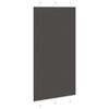vidaXL Plissee Schwarz 110x200 cm Stoffbreite 109,4 cm Polyester