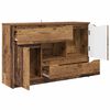 vidaXL Sideboard mit Schubladen Altholz 100 x 30 x 65,6 Holzwerkstoff