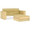 vidaXL 2-tlg. Garten-Lounge-Set Kiefernholz Impr&auml;gniert