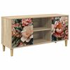 vidaXL TV-Schrank BORNE 102 x 33 x 50 cm Sonoma Holzwerkstoff