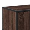 vidaXL TV-Schrank Eichen-Optik 80x34,5x40 cm Holzwerkstoff und Metall