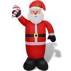 vidaXL Aufblasbarer Weihnachtsmann 240 cm