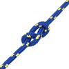vidaXL Bootsseil Blau 14 mm 25 m Polypropylen