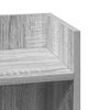 vidaXL Beistelltisch mit Ablage Grau Sonoma 25,5x27x60 cm