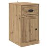 vidaXL Seitenschrank Artisan-Eiche 40 x 50 x 75 cm Holzwerkstoff
