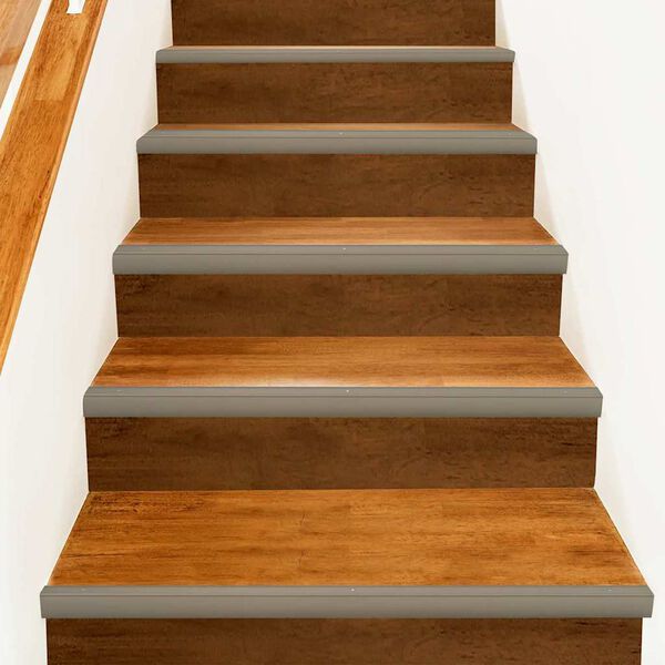 vidaXL Treppenkantenprofile 30 pcs Champagner 67 cm Aluminium