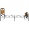 vidaXL Bett Metall 200x200 cm