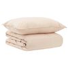 vidaXL Bettw&auml;sche-Set 2 stk. 135 x 200 cm Sommer 850 gsm Beige