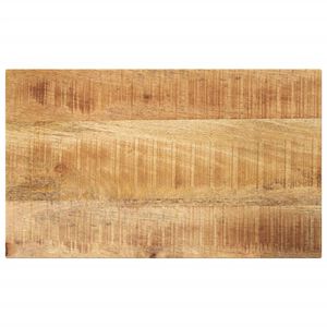 vidaXL Tischplatte 40x20x3,8 cm Rechteckig Raues Massivholz Mango