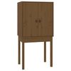 vidaXL Highboard Honigbraun 60x40x120 cm Massivholz Kiefer