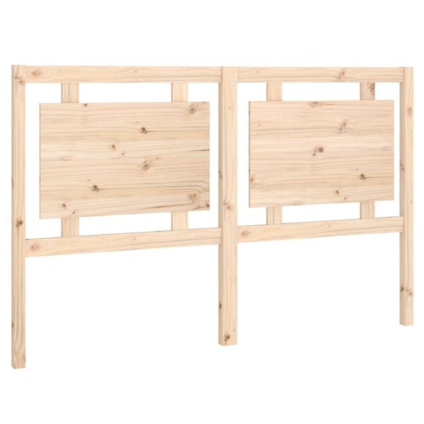 vidaXL Kopfteil 155,5x4x100 cm Massivholz Kiefer