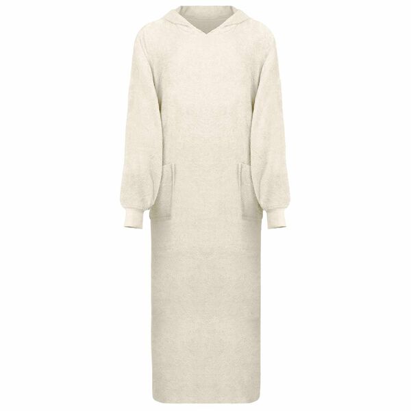 vidaXL Decken-Hoodie KINN Creme XXL Baumwolle