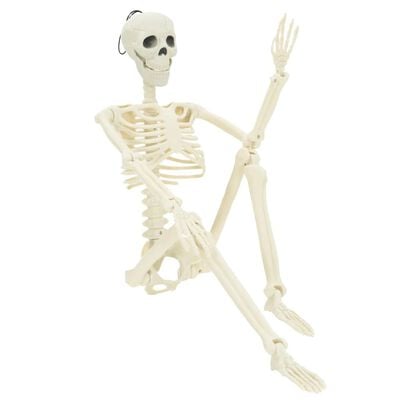 Halloween-Skelett, 2 Stk., Weiß, 85 cm
