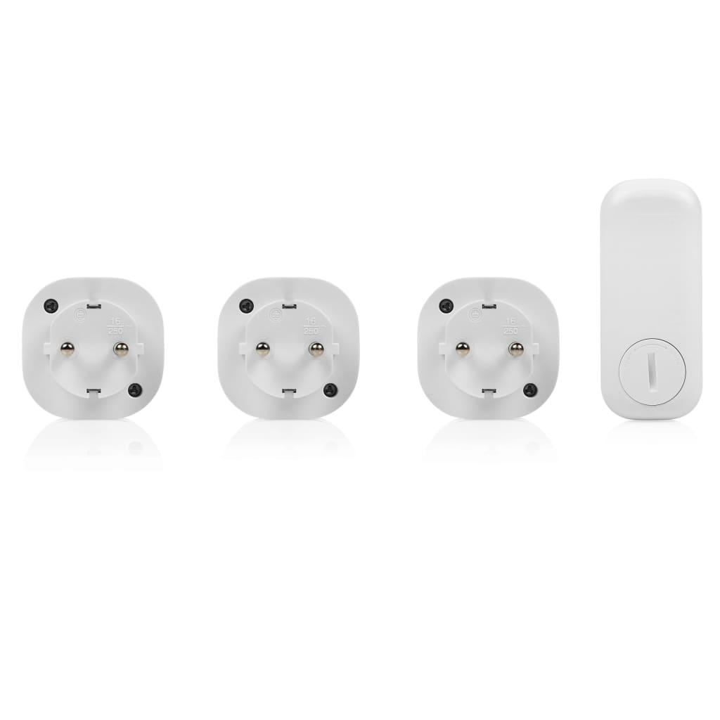 Smartwares Mini Schalter-Set für Innenräume 8 x 5,5 x 5,5 cm Weiß