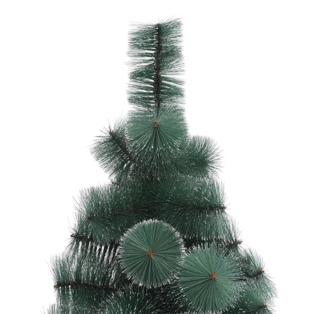vidaXL Künstlicher Weihnachtsbaum mit LEDs Grün 150 cm PVC & PE