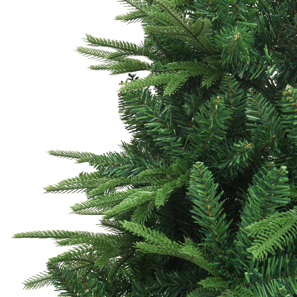 vidaXL Künstlicher Weihnachtsbaum Grün 210 cm PVC PE