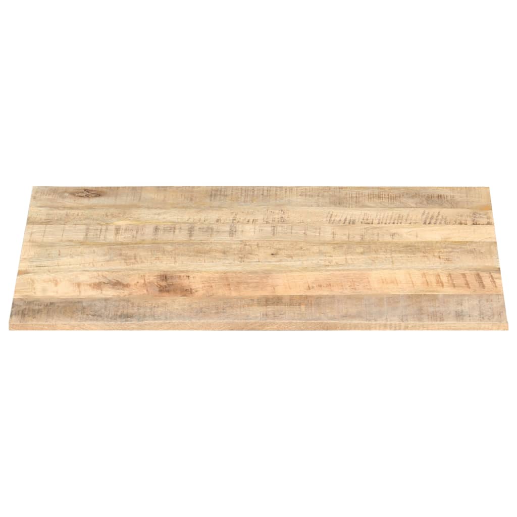 vidaXL Tischplatte Massivholz Mango 15-16 mm 80x70 cm