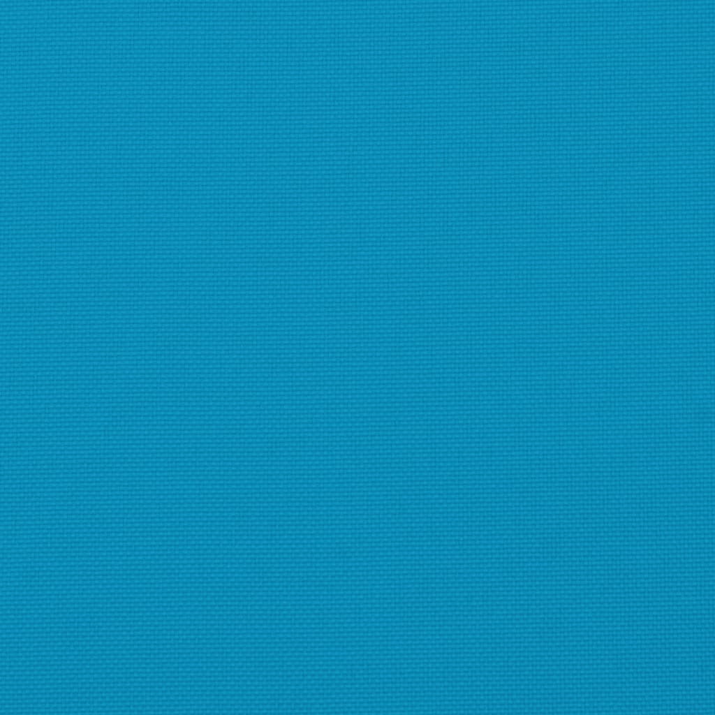 vidaXL Palettenkissen Blau 70x40x12 cm Stoff