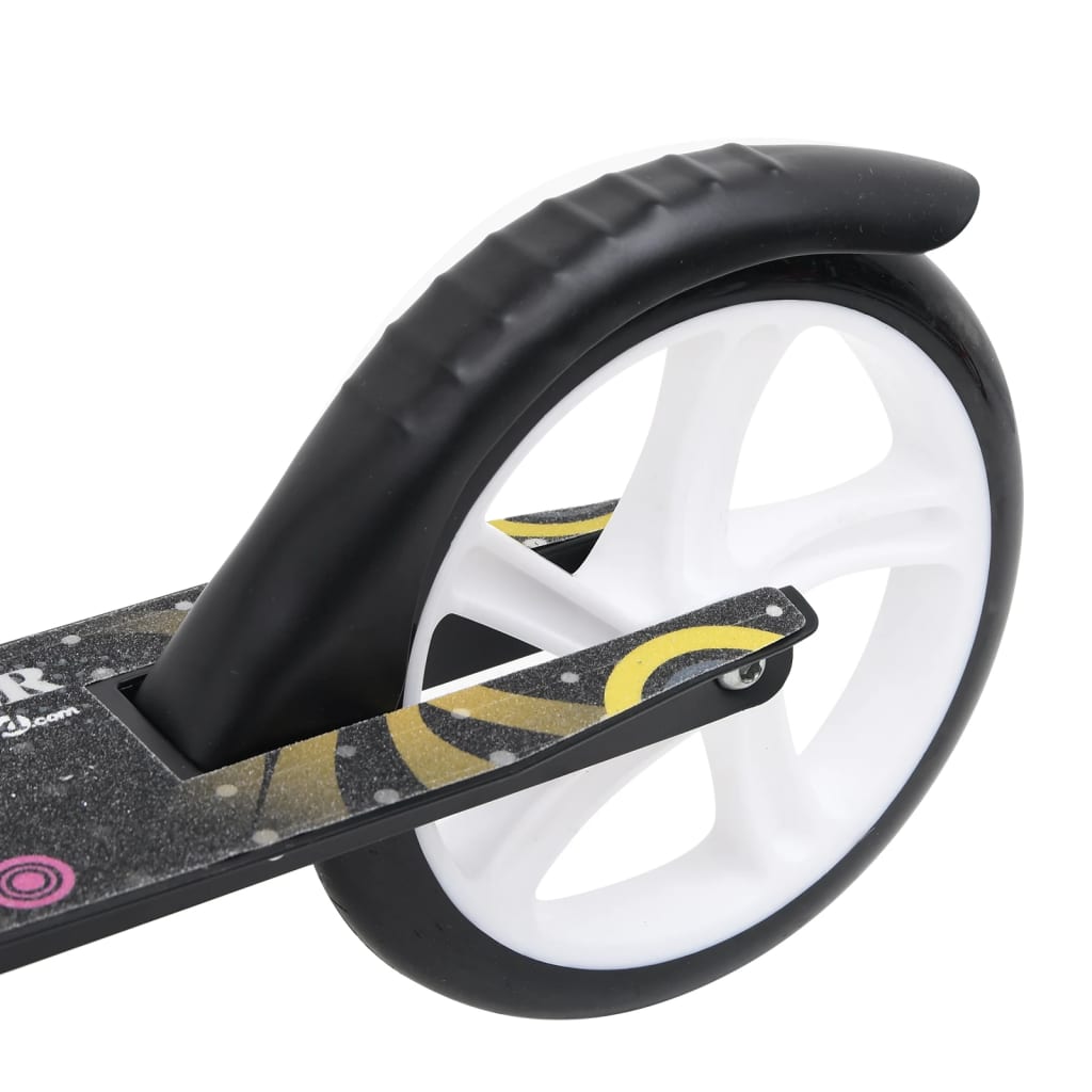 vidaXL 2-Rad-Tretroller für Kinder mit Verstellbarem Lenker Gelb