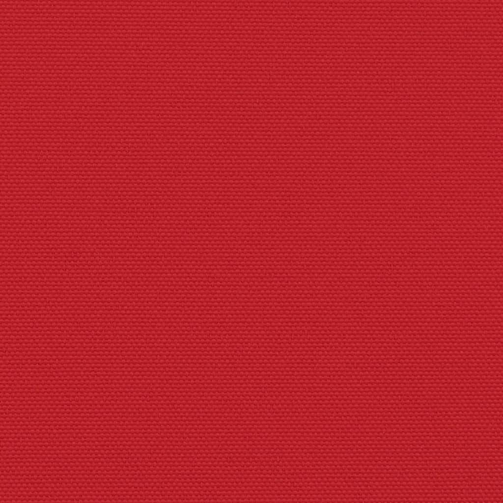 vidaXL Seitenmarkise Ausziehbar Rot 180x1200 cm