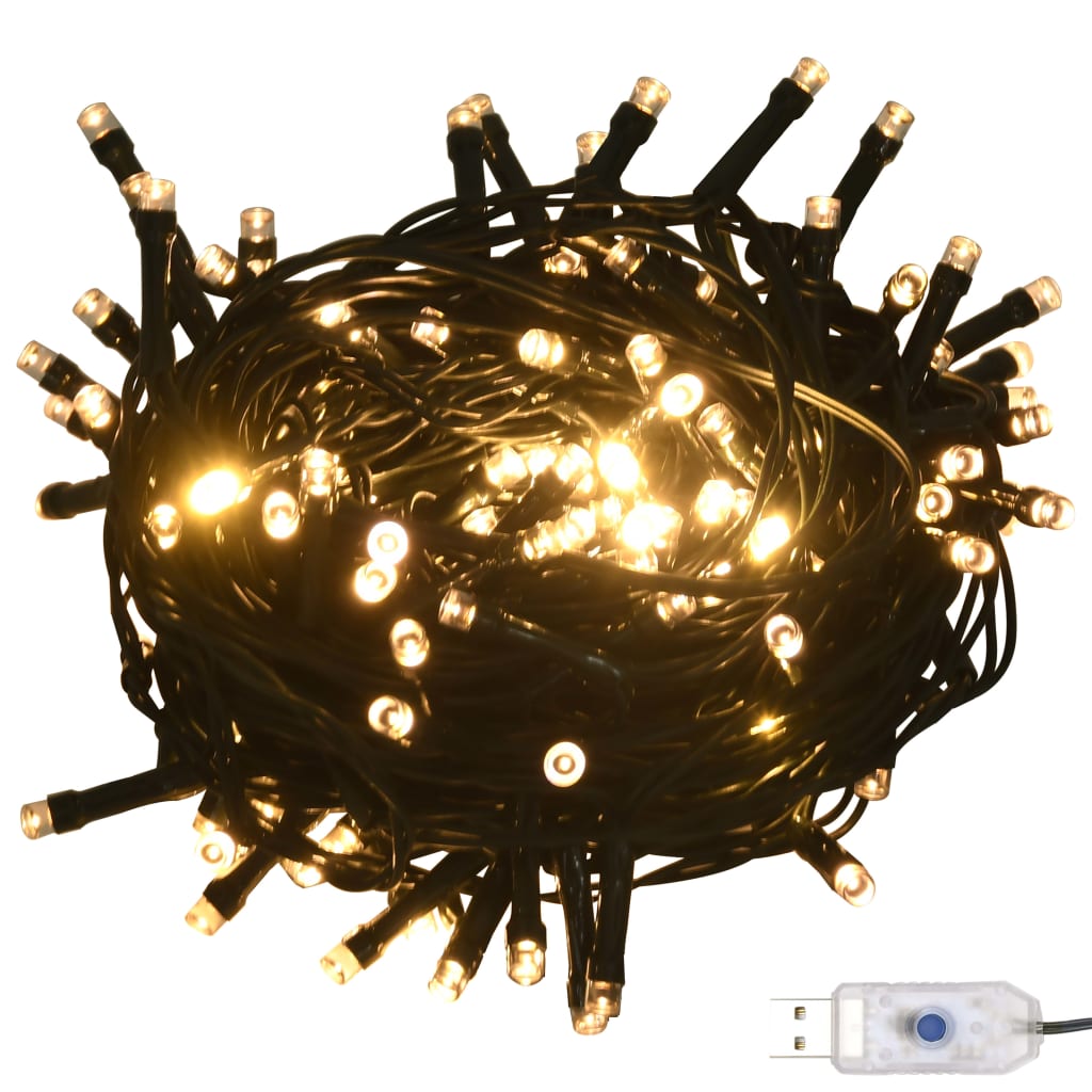 vidaXL 61-tlg. Weihnachtskugeln mit Weihnachtsbaumspitze 150 LEDs