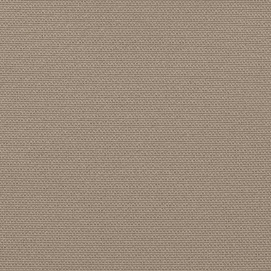 vidaXL Balkon-Sichtschutz Taupe 120x1000 cm 100 % Polyester-Oxford